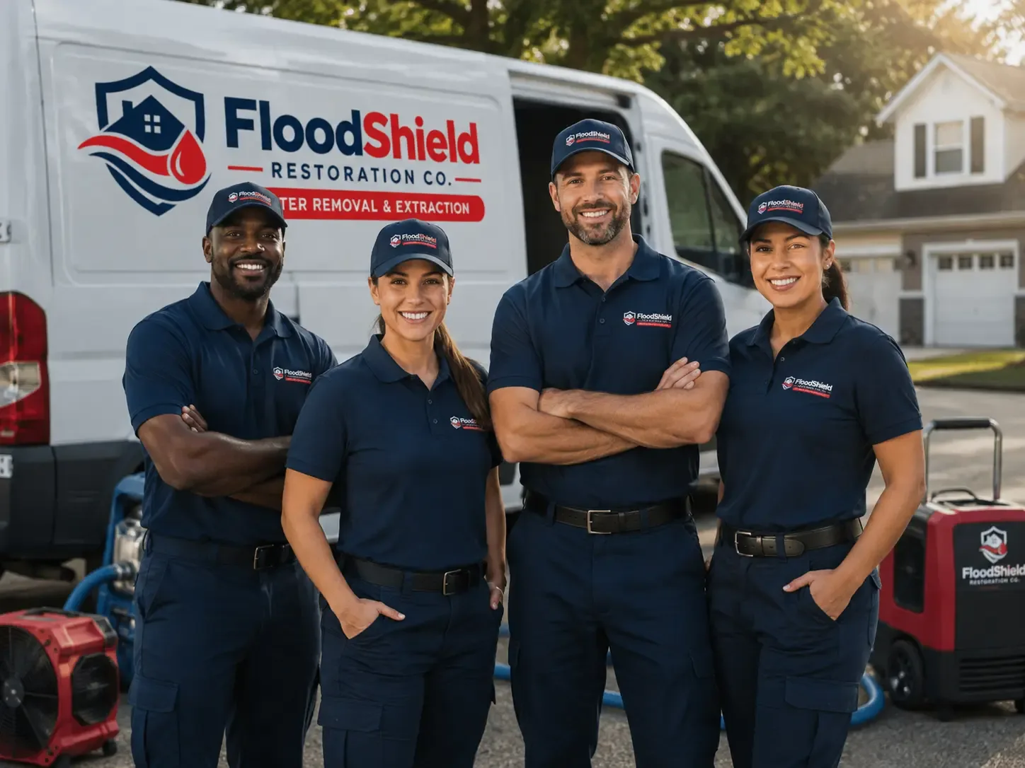 Flood Damage Restoration company in Laporte, PA
